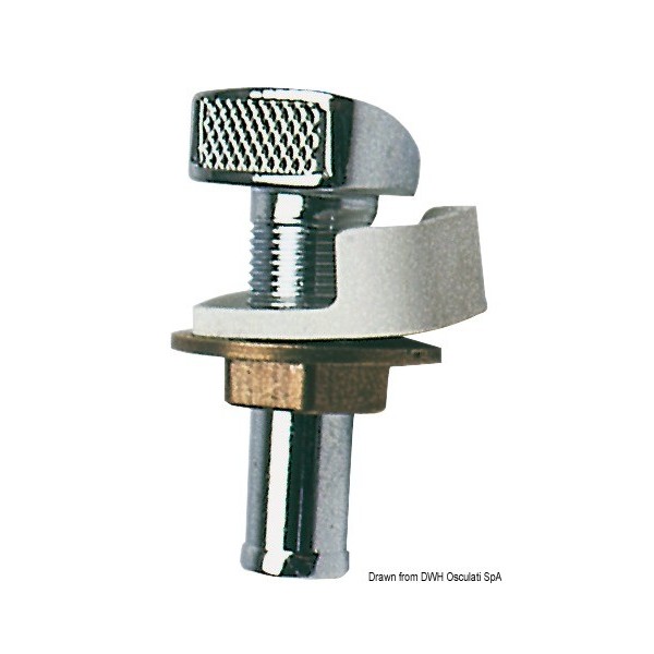 Sfiato del carburante in ottone cromato - N°1 - comptoirnautique.com