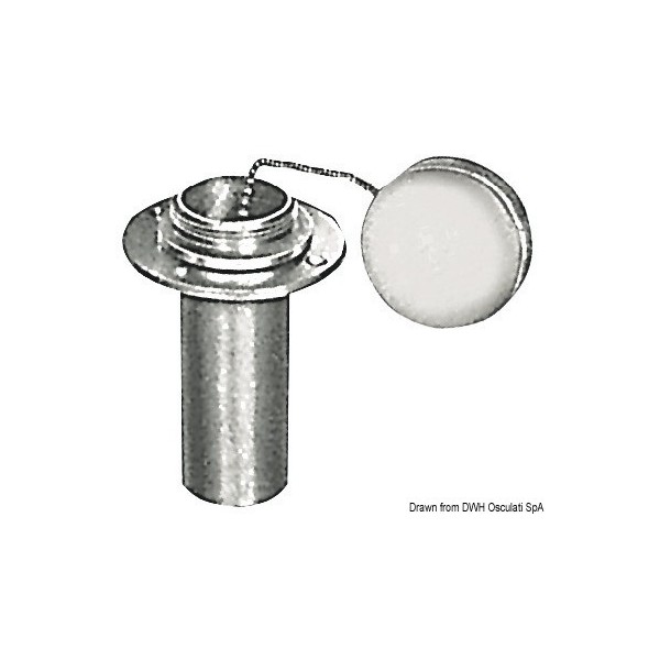 Tappo del serbatoio in ottone cromato - N°2 - comptoirnautique.com