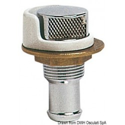 Sfiato in ottone cromato...