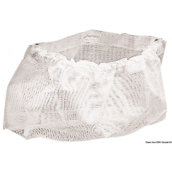 Tasca per tovaglia-tutto in voile bianco 240 x 390 mm  - N°1 - comptoirnautique.com