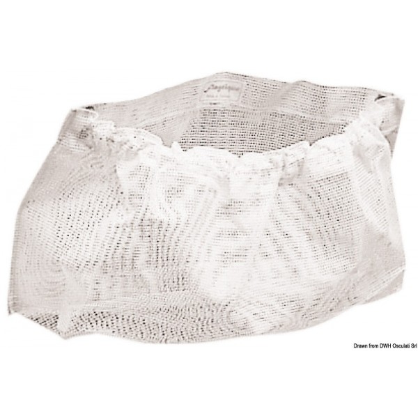 White voile tote pocket 240 x 390 mm - N°1 - comptoirnautique.com 