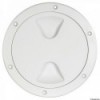 White inspection plug with screw closure 125 mm - N°1 - comptoirnautique.com