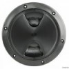 Black inspection plug with screw closure 125 mm - N°1 - comptoirnautique.com