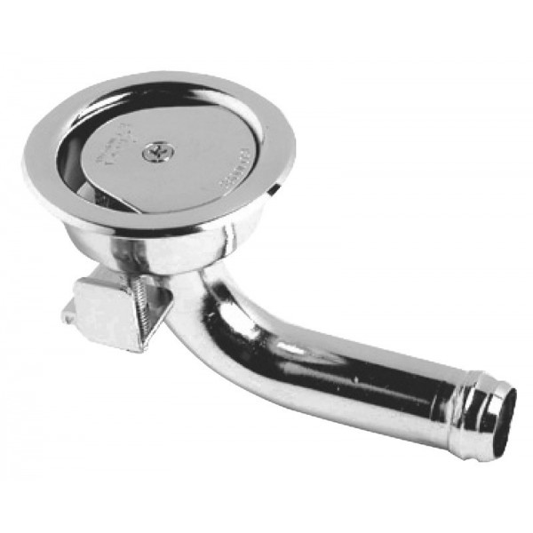 Event carburant inox à ras tête 66 mm embout 19 mm  - N°2 - comptoirnautique.com 