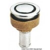 Straight chrome-plated brass vent 16 mm - N°1 - comptoirnautique.com 