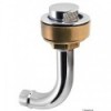 Chrome-plated brass vent bent 90° left 16 mm - N°1 - comptoirnautique.com 