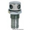 Bocchetta diritta da 25 mm in acciaio inox lucidato a specchio