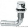 Sfiato carburante 90° in acciaio inox lucidato a specchio 16 mm
