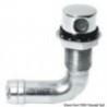 Sfiato carburante 90° in acciaio inox lucidato a specchio 19 mm