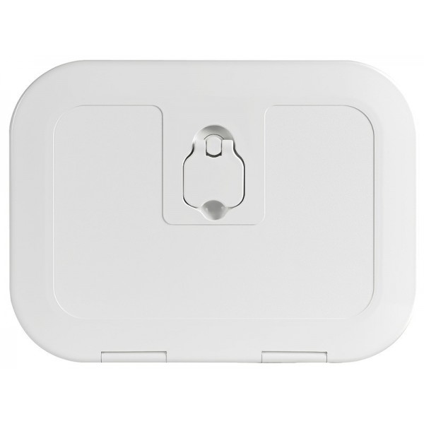 White flush inspection hatch 380 x 280 mm - N°1 - comptoirnautique.com