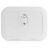Sportello di ispezione a filo bianco 380 x 280 mm
