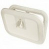Portello d'ispezione a filo RAL 9001 380 x 280 mm