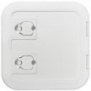 Portello d'ispezione a filo RAL 7042 375 x 375 mm - N°1 - comptoirnautique.com