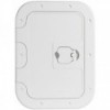 White anti-slip inspection hatch 280x380 mm - N°1 - comptoirnautique.com