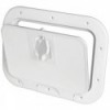 White anti-slip inspection hatch 280x380 mm - N°2 - comptoirnautique.com