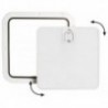 Sportello d'ispezione rimovibile sul pannello frontale bianco 375 x 375 mm