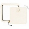 Sportello di ispezione del pannello frontale rimovibile, crema 375 x 375 mm - N°1 - comptoirnautique.com