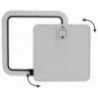 Sportello d'ispezione rimovibile sul pannello frontale grigio 375 x 375 mm