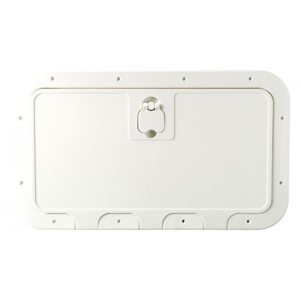 Removable front panel inspection hatch white 350 x 600 mm - N°1 - comptoirnautique.com