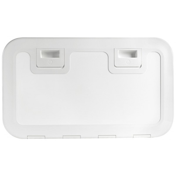 Push Pull inspection hatch white 600 x 350 mm - N°1 - comptoirnautique.com