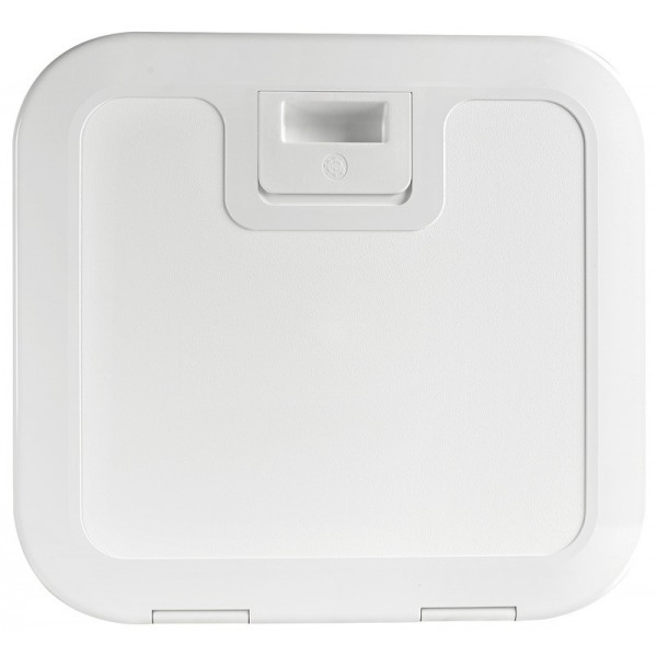 Inspection hatch Push Pull white 400 x 375 mm - N°1 - comptoirnautique.com