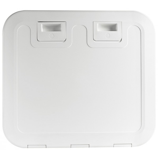 Portello d'ispezione Push Pull bianco 520 x 465 mm - N°1 - comptoirnautique.com