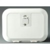 Piedistallo bianco con porta 280 x 180 mm anteriore A - N°1 - comptoirnautique.com