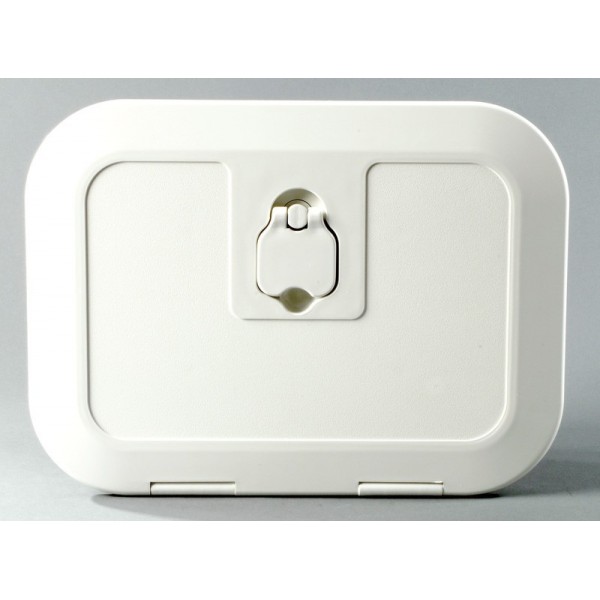 Piedistallo bianco con porta 280 x 180 mm anteriore B - N°2 - comptoirnautique.com