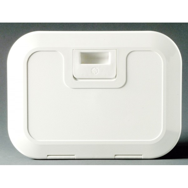 Caisson blanc avec porte 280 x 180 mm façade C  - N°1 - comptoirnautique.com