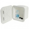 Piedistallo bianco con porta 285 x 285 mm anteriore L - N°2 - comptoirnautique.com