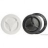 Black polypropylene inspection cap 135 mm