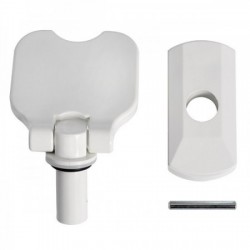 White replacement handle L66
