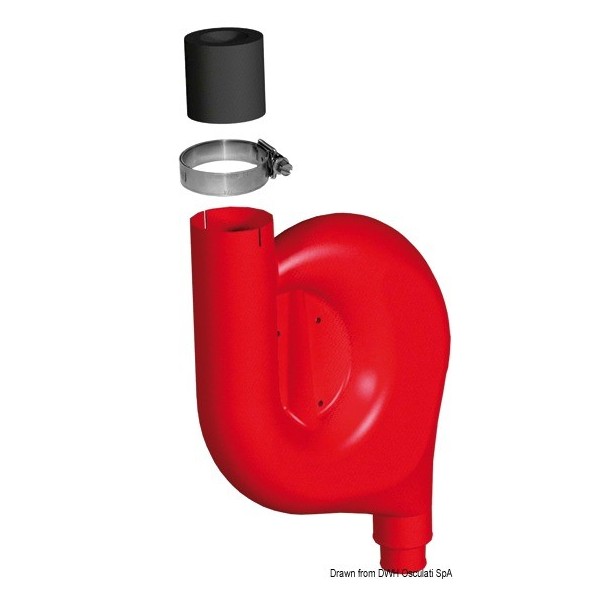 Sistema di schiuma anti-per il tappo del carburante  - N°1 - comptoirnautique.com