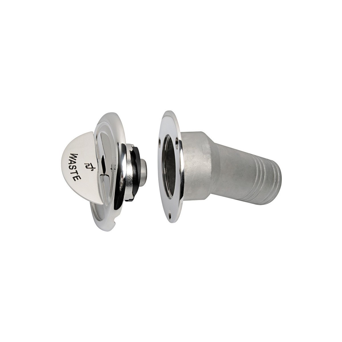 Bouchon D'écope (nable) De Pont 90° En Inox 316 (A4) - Diamètre 38mm