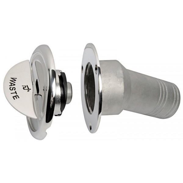 Bouchon de nable Quick Lock Waste 30° 38 mm - Osculati - N°4 - comptoirnautique.com