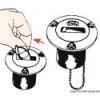 Tappo in ottone cromato FUEL 50 mm - N°3 - comptoirnautique.com