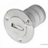 Chrome-plated brass WATER cap 38 mm