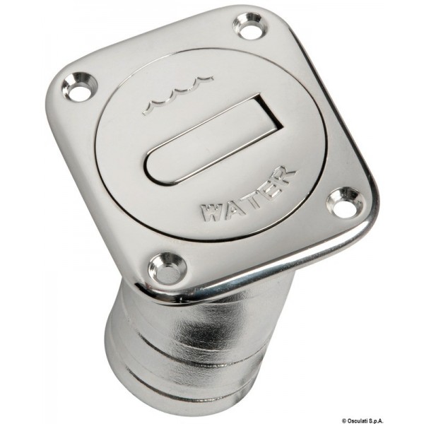 Quadrato Tappo di rifornimento carburante, versione corta 38 mm - N°1 - comptoirnautique.com