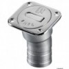 Square Fuel filler cap, short version 38 mm - N°4 - comptoirnautique.com