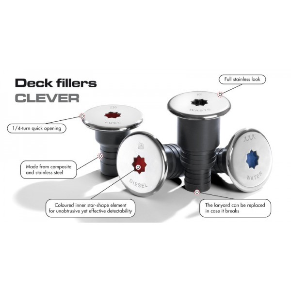 Cocchiume intelligente protect.moulée Ø 50mm CARBURANTE  - N°7 - comptoirnautique.com