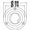 Tampão moldado inteligente Ø50mm 38ØmmLIXO - N°4 - comptoirnautique.com