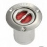 FUEL straight plug polished stainless steel 80 mm