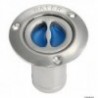 Tappo diritto ACQUA acciaio inox lucidato 80 mm