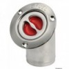 45° FUEL inclined plug polished stainless steel 50 mm - N°1 - comptoirnautique.com