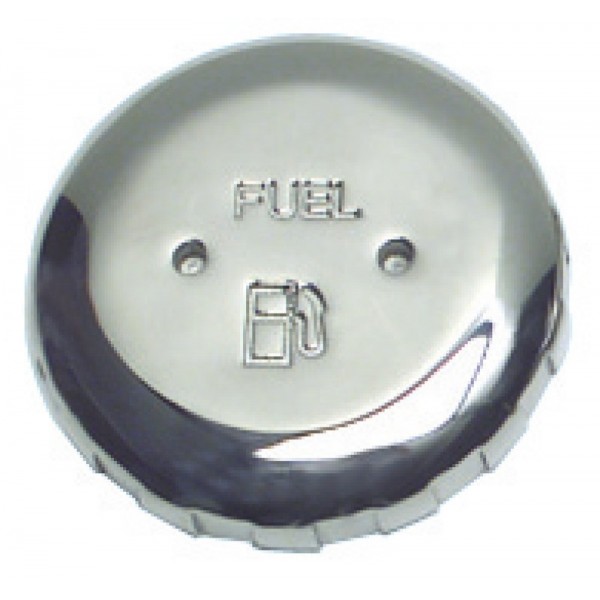 Bouchon FUEL AISI316 poli miroir avec évent 38 mm  - N°2 - comptoirnautique.com