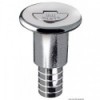 Tappo a collo lungo in ottone cromato WASTE 38 mm - N°2 - comptoirnautique.com