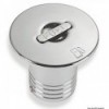 Bouchon droit laiton chromé FUEL 50 mm  - N°1 - comptoirnautique.com 