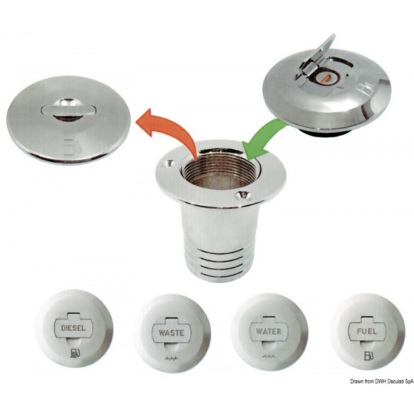 Tapón de combustible sin bombona - N°1 - comptoirnautique.com