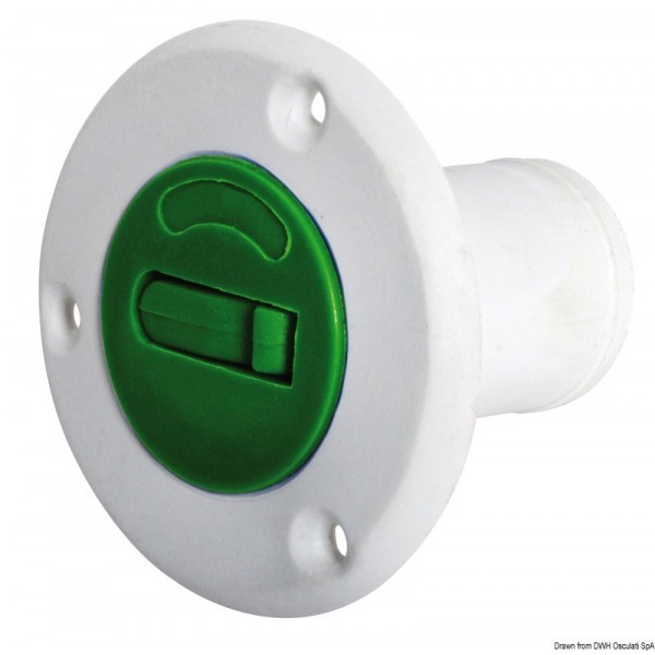 Candelotto verde FUEL in nylon/fibra di vetro 38 mm - N°1 - comptoirnautique.com