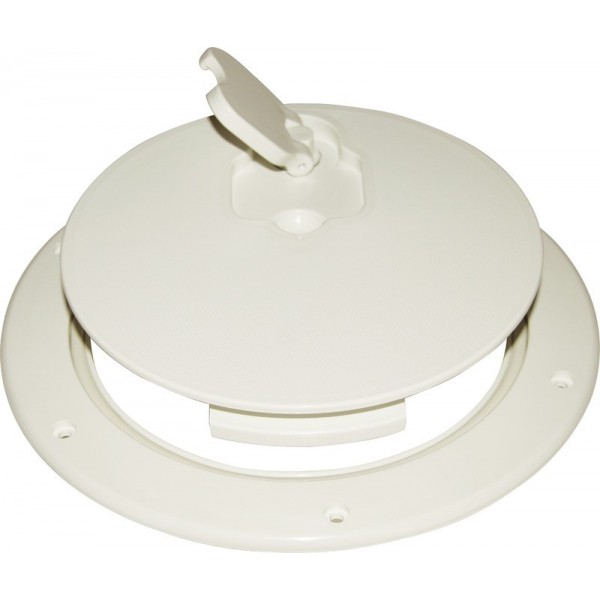 Inspection hatch RAL 9010 265 x 215 mm - N°1 - comptoirnautique.com